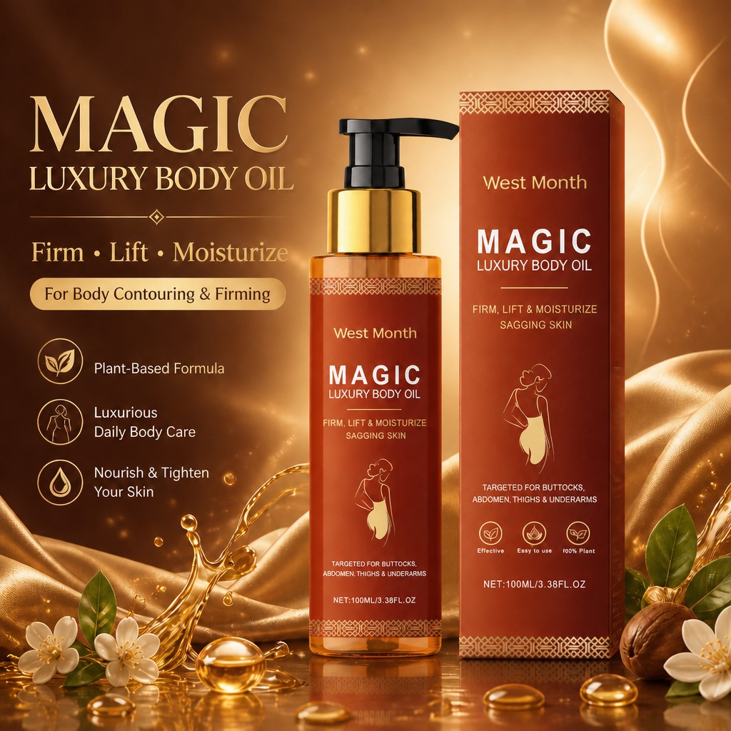 Luxury Skincare Aesthetic - Magic Luxury Body Firming Oil Deep