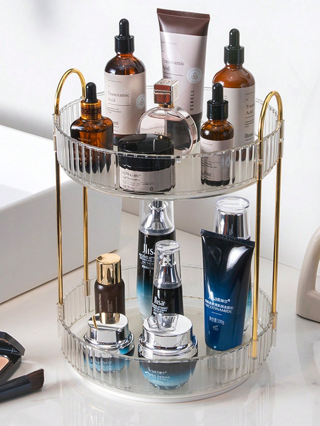 Makeup Brush Storage Box Pen H - High Luxury Skincare ulasan dan harga