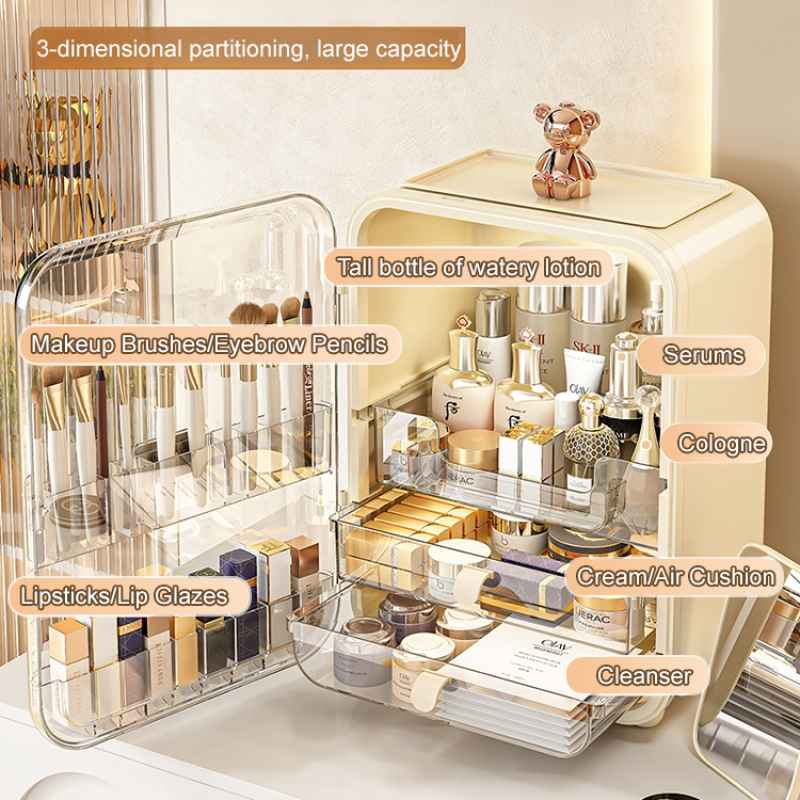 Cosmetic organizer large capac - High Luxury Skincare ulasan dan harga