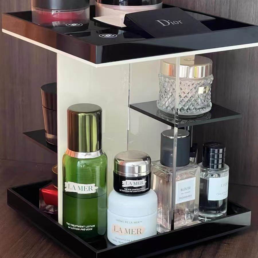 Luxury Acrylic Cosmetic Storag - Luxury Skincare Aesthetic ulasan dan harga