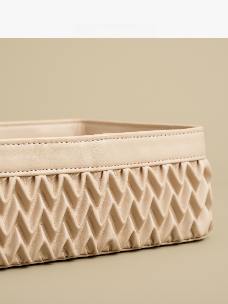 Luxury Leather Desktop Organiz - High Luxury Skincare ulasan dan harga