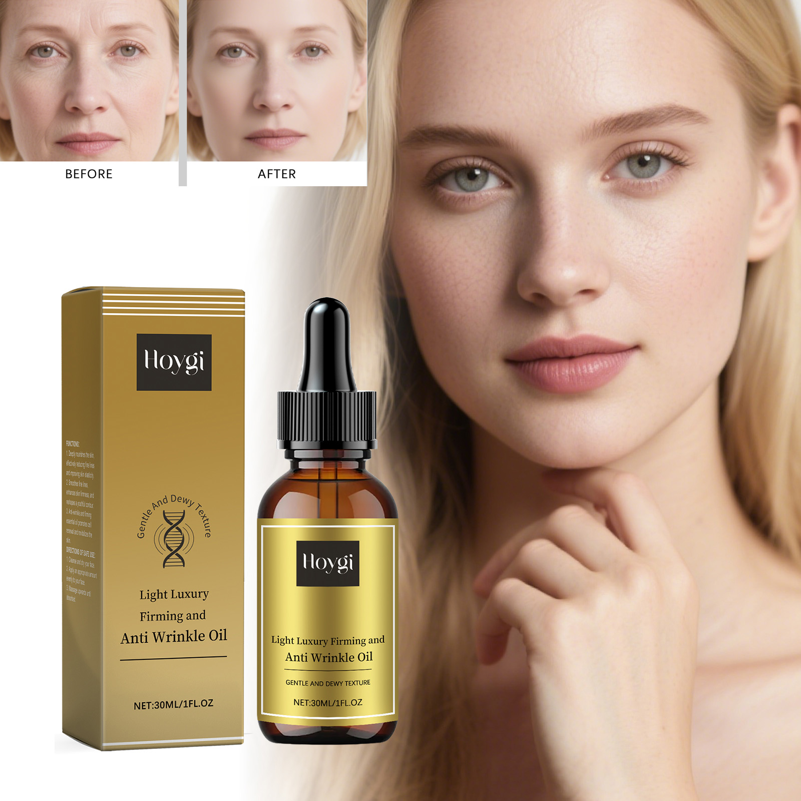 Firming Facial Care Oil Liftin - High Luxury Skincare ulasan dan harga