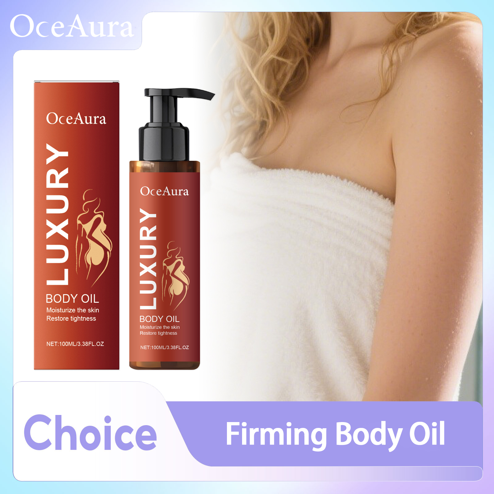 Magic Luxury Body Oil Anti Dry - Luxury Skincare Aesthetic ulasan dan harga